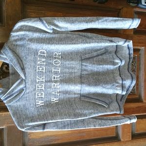 Grayson Threads loungewear hoodie "Weekend Warrior" print